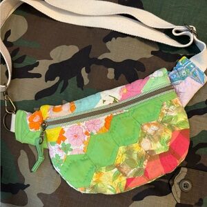 Upcycled Quilt Crossbody Bag